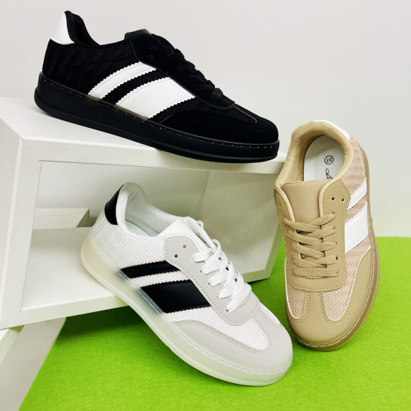 Zig-Zag Silicone Platform Trainers