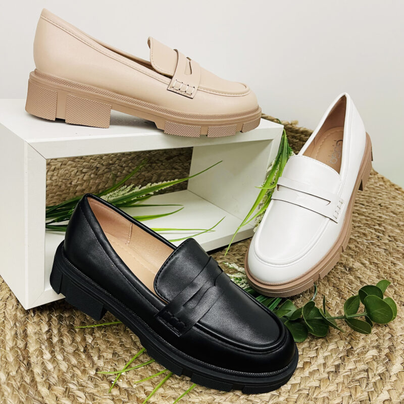 Chunky Flat Loafers