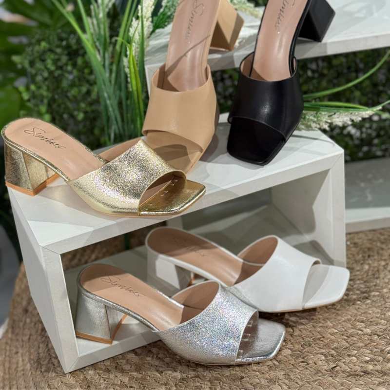 Wide Heel Formal Slip-On