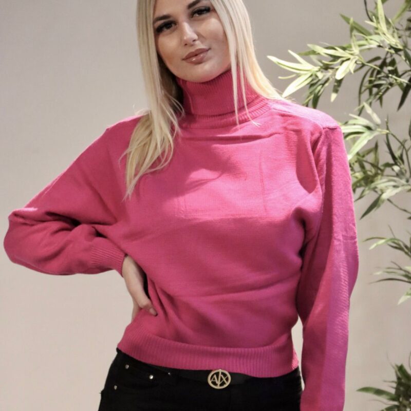 Polo Neck Top