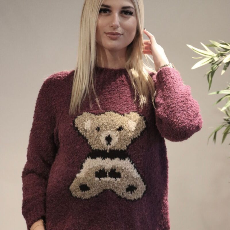 Knitted Teddy Sweater