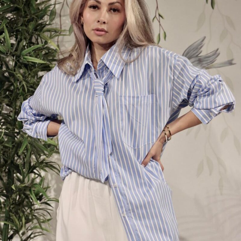 Striped Tie Shirt