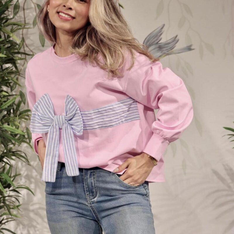 Bow Detail Sweatshirt