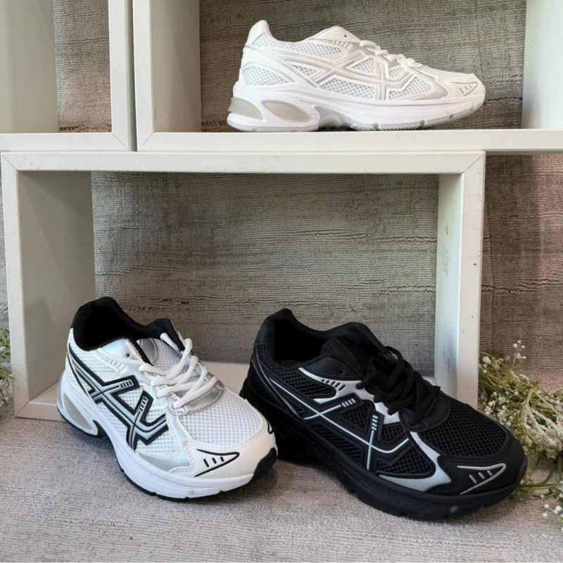 Sporty Mesh Trainers