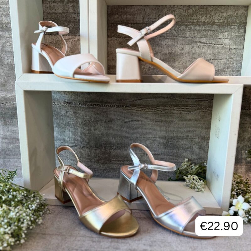 Ankle Strap Block Heels