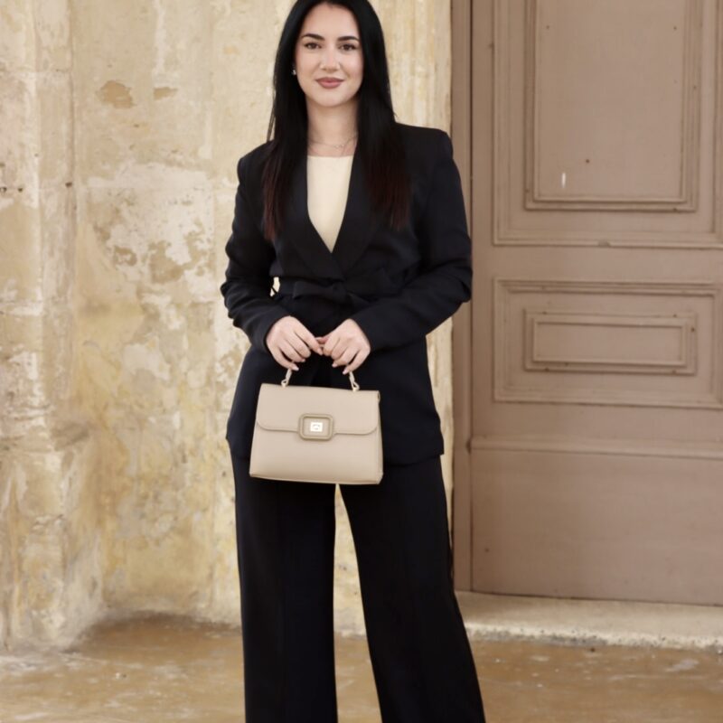 Women’s Black Wide-Leg Trousers