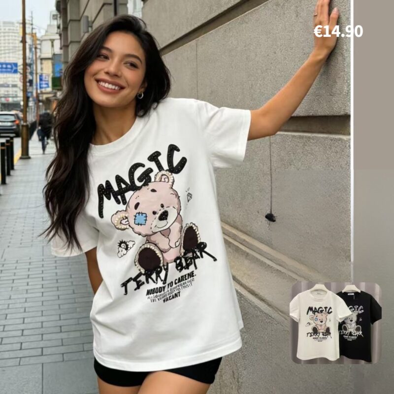 Dachshund Graphic Short-Sleeve Top