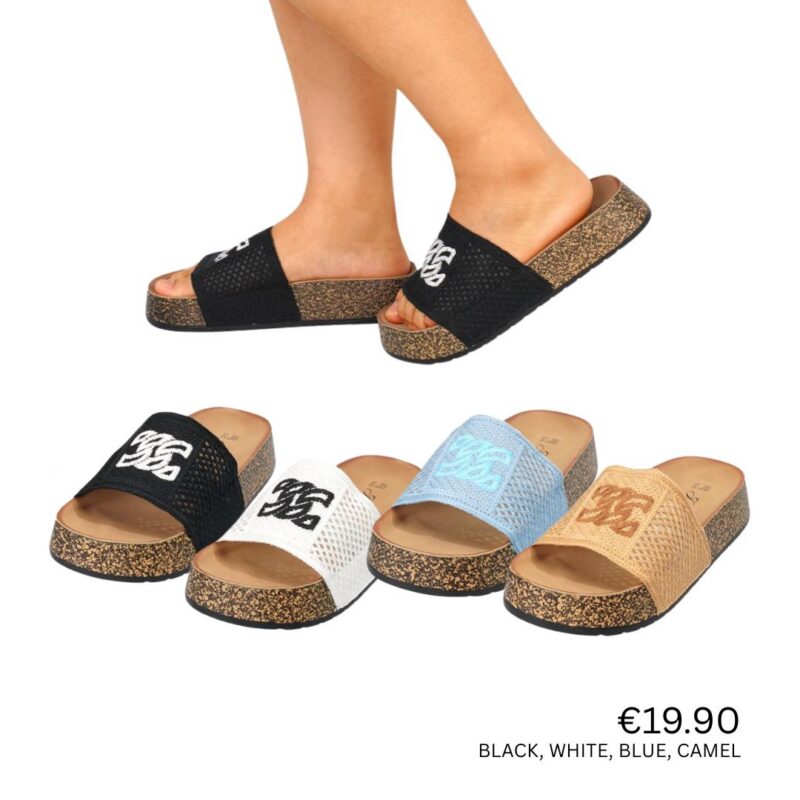 Casual Mesh Slide Sandals