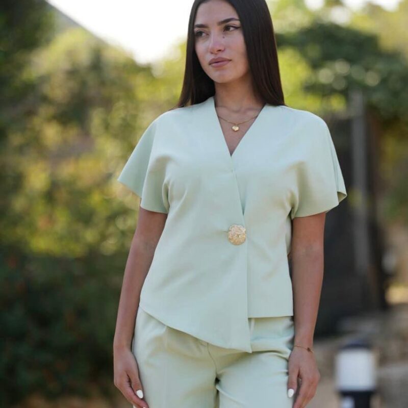 Straight-Leg Tailored Trousers