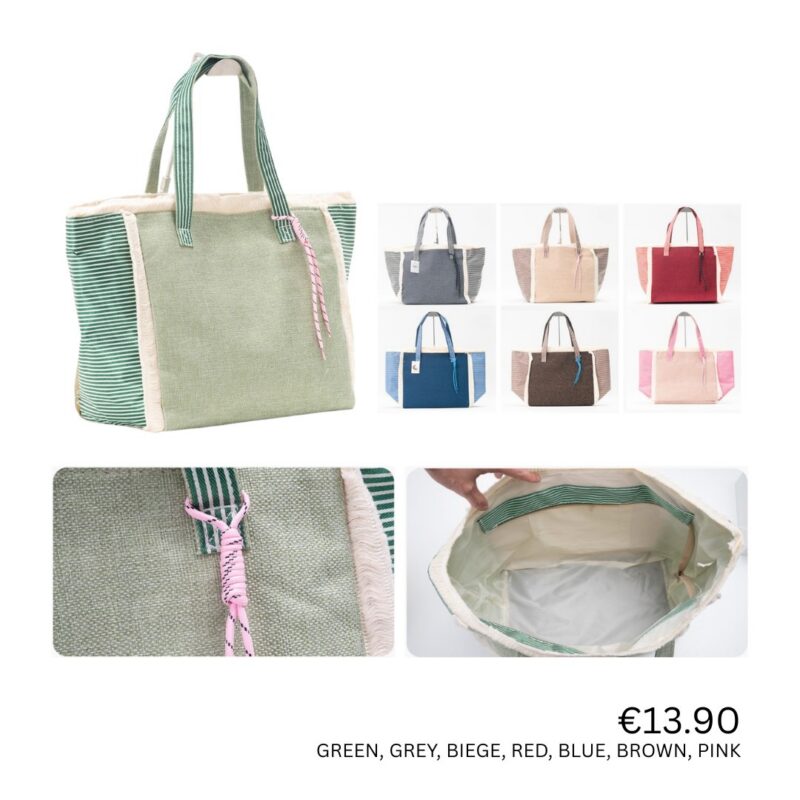 Canvas Beach Tote Bag