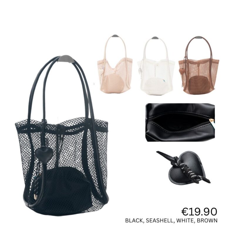 Summer Mesh Tote Bag