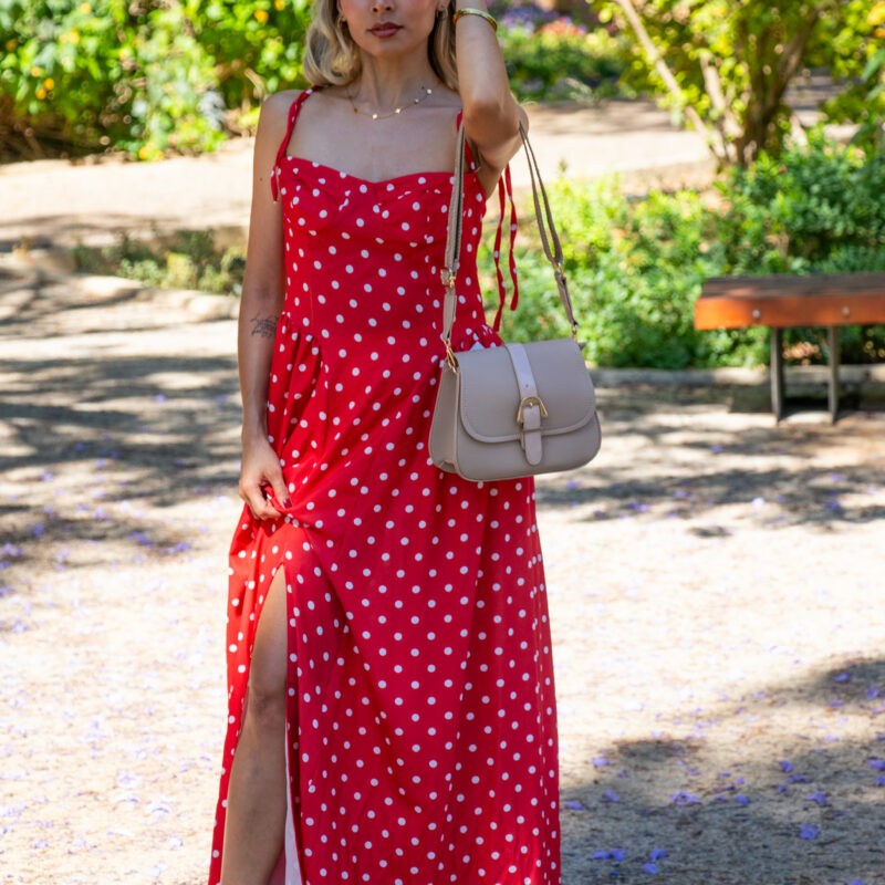 Classic Polka Dot Resort Maxi
