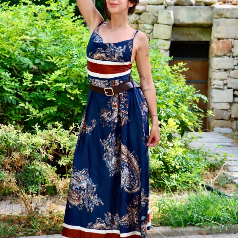 Printed Maxi Dress