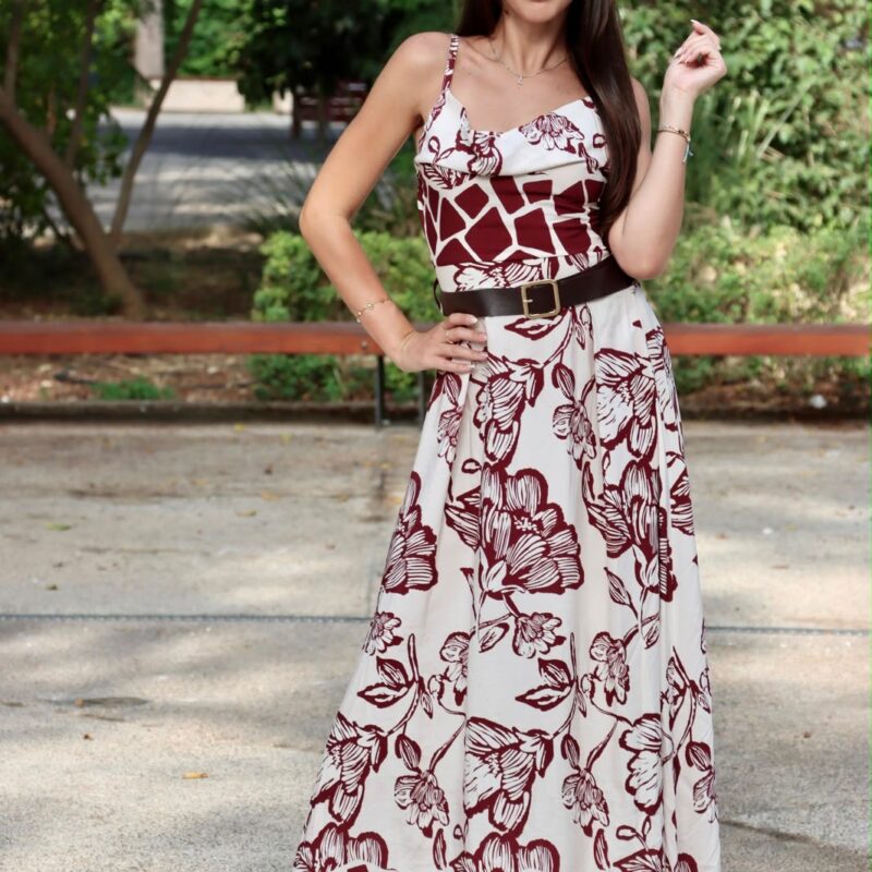 Printed Maxi Dress