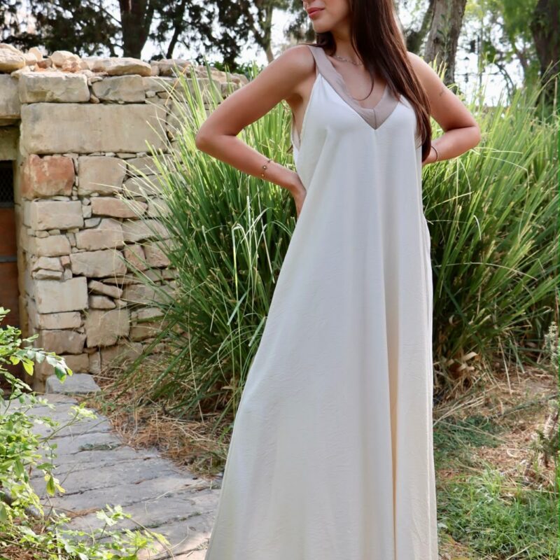 V-Neck Maxi Dress