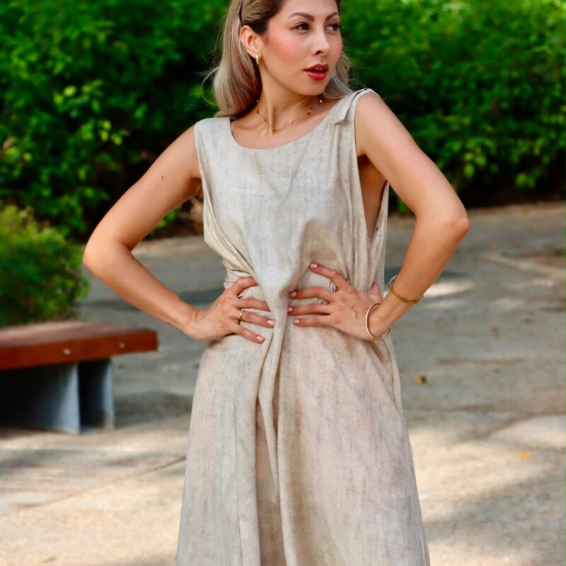 Sleeveless Midi Dress