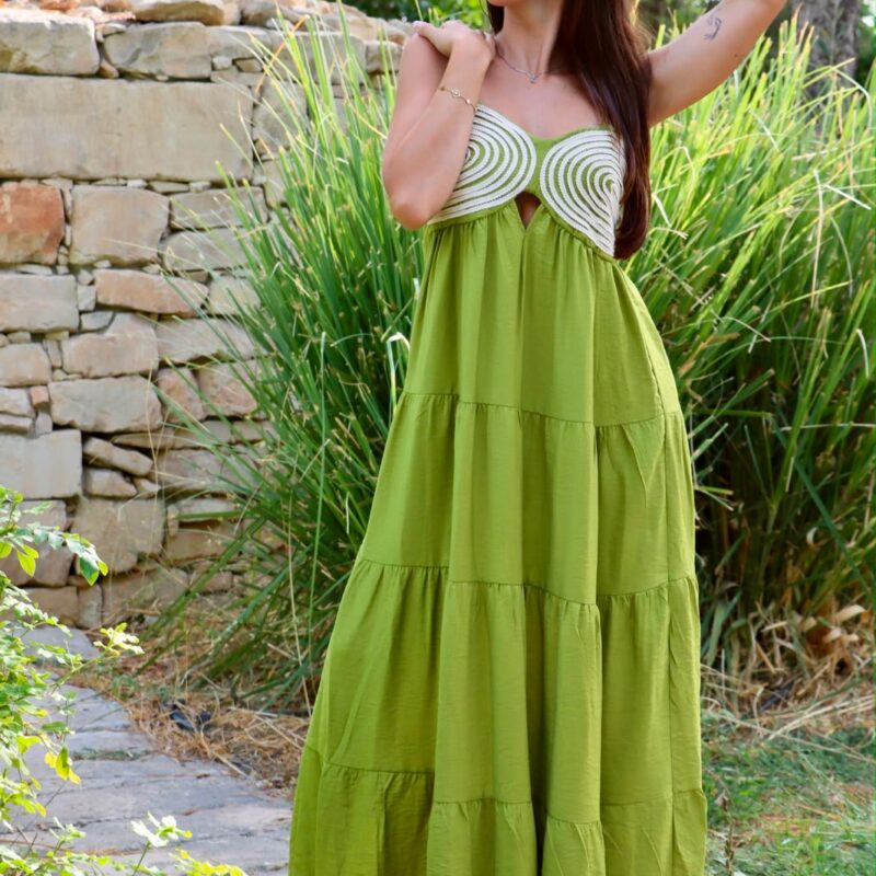 Tiered Maxi Dress