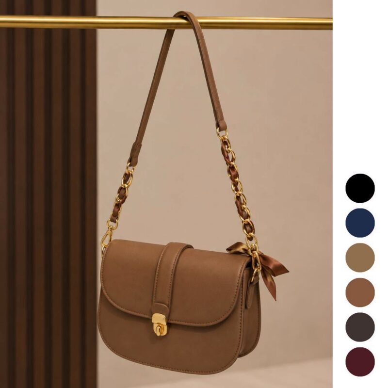 Vintage Saddle Shoulder Bag